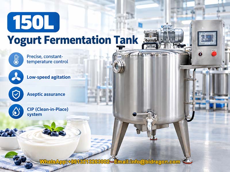 150Liter Yogurt Fermentation Tank
